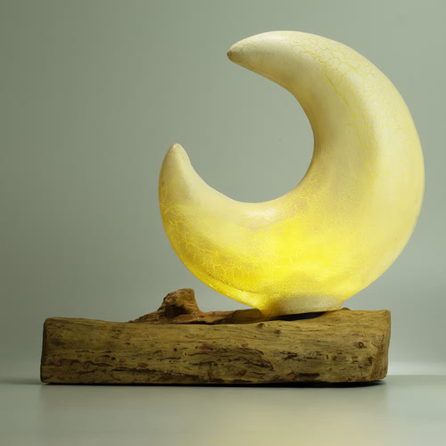 Crackle half moon driftglow - half,