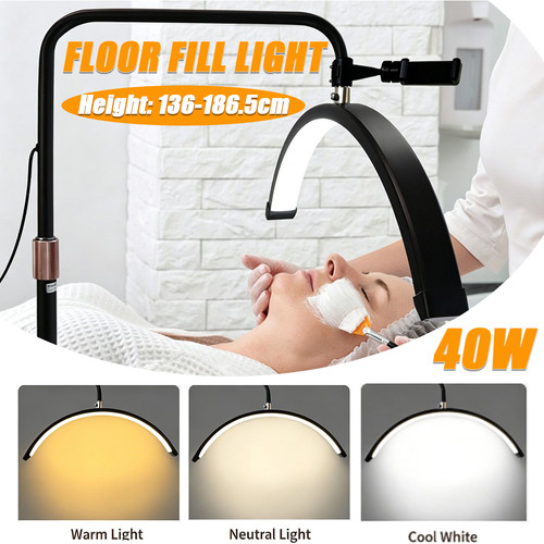 40w half moon floor fill - floor, light