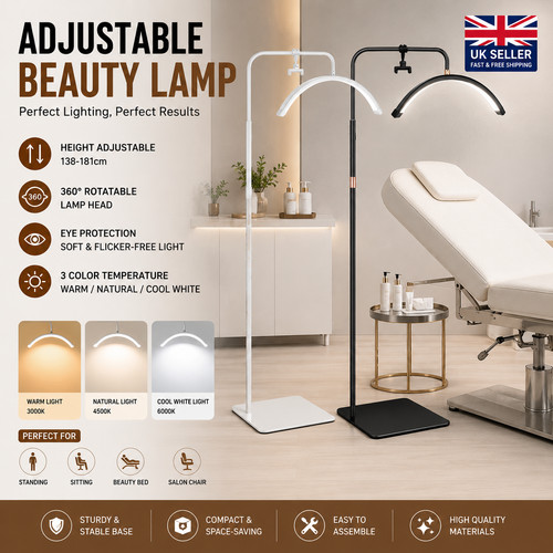Led half moon light beauty - uk,