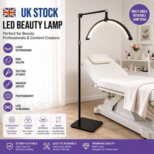 Led half moon lash - led, light