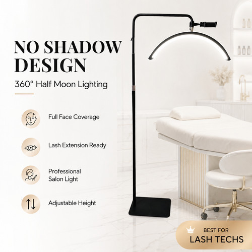 Half moon lash light led - moon,
