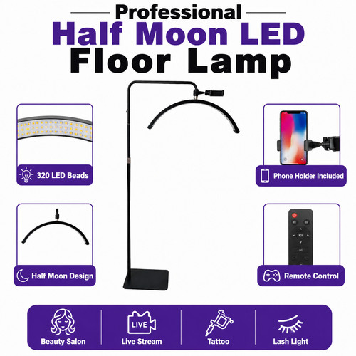 Half moon led - led, floor