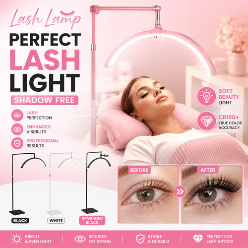 Half moon lash lamp led - led, floor
