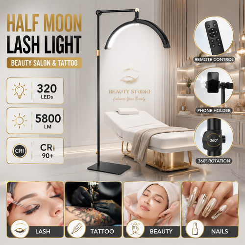 Half moon led - half,